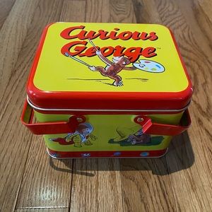 Curious George Metal Box